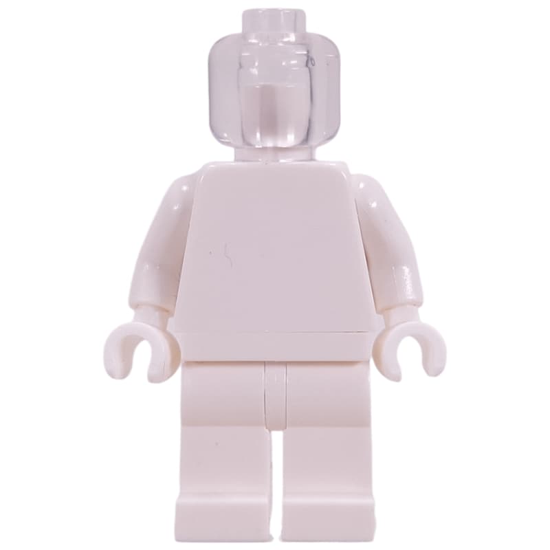 Monochrome, White with Trans-Clear Head