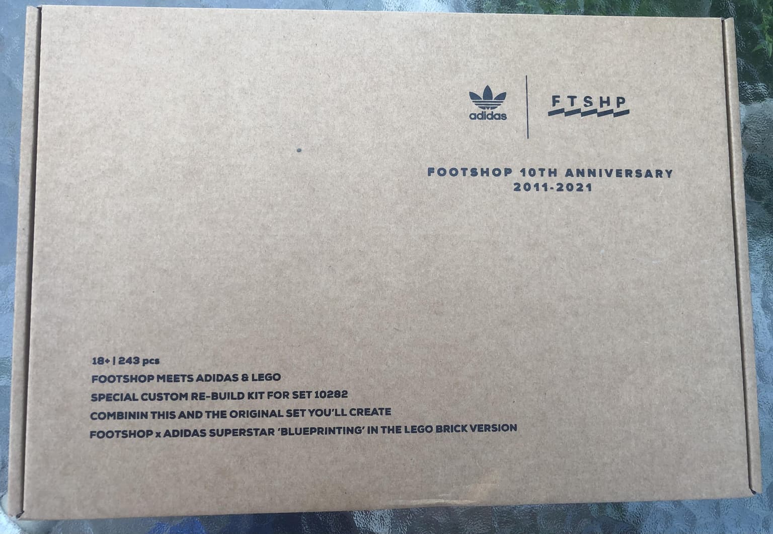 Footshop Meets Adidas & LEGO Special Custom Re-build Kit