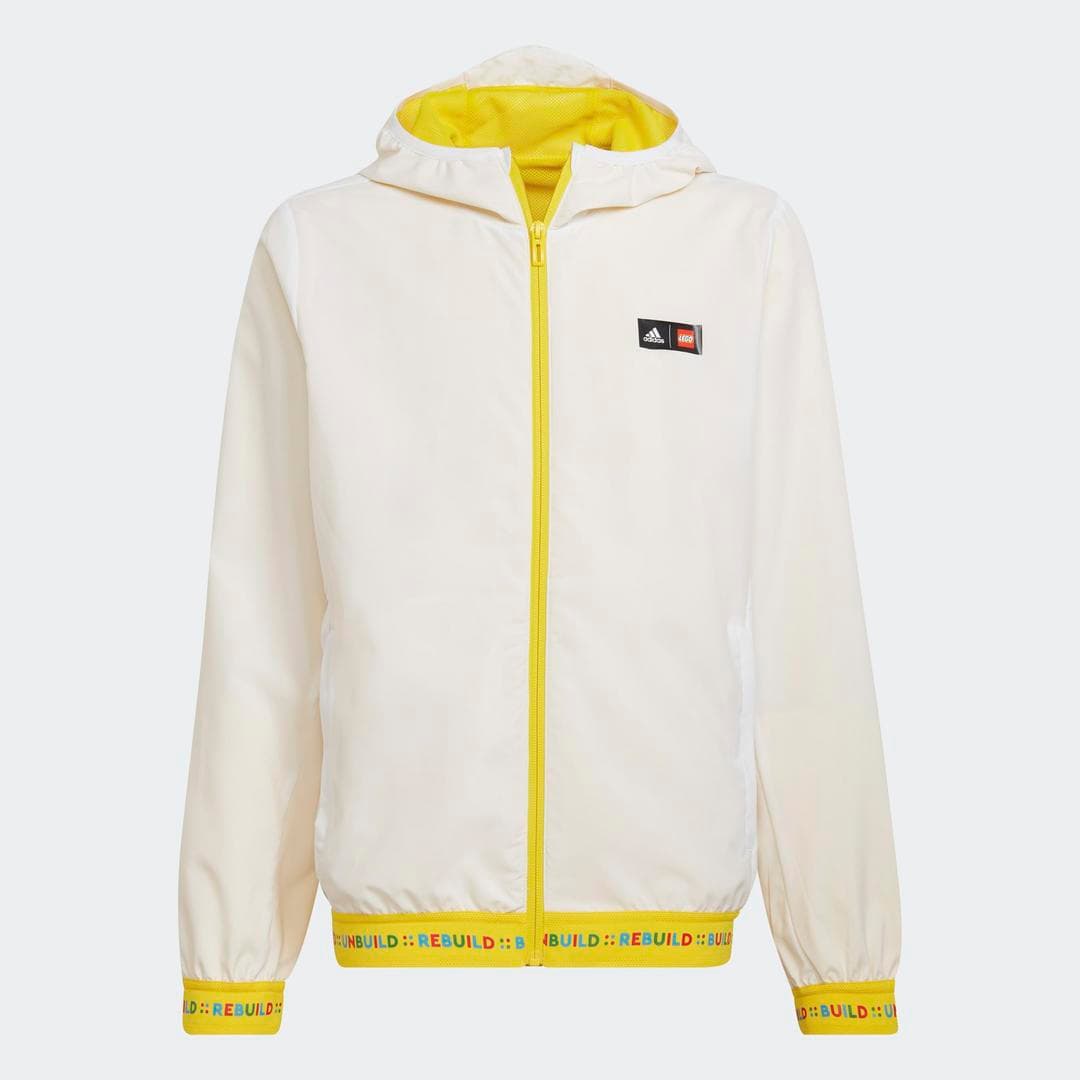 adidas x LEGO White Play Windbreaker