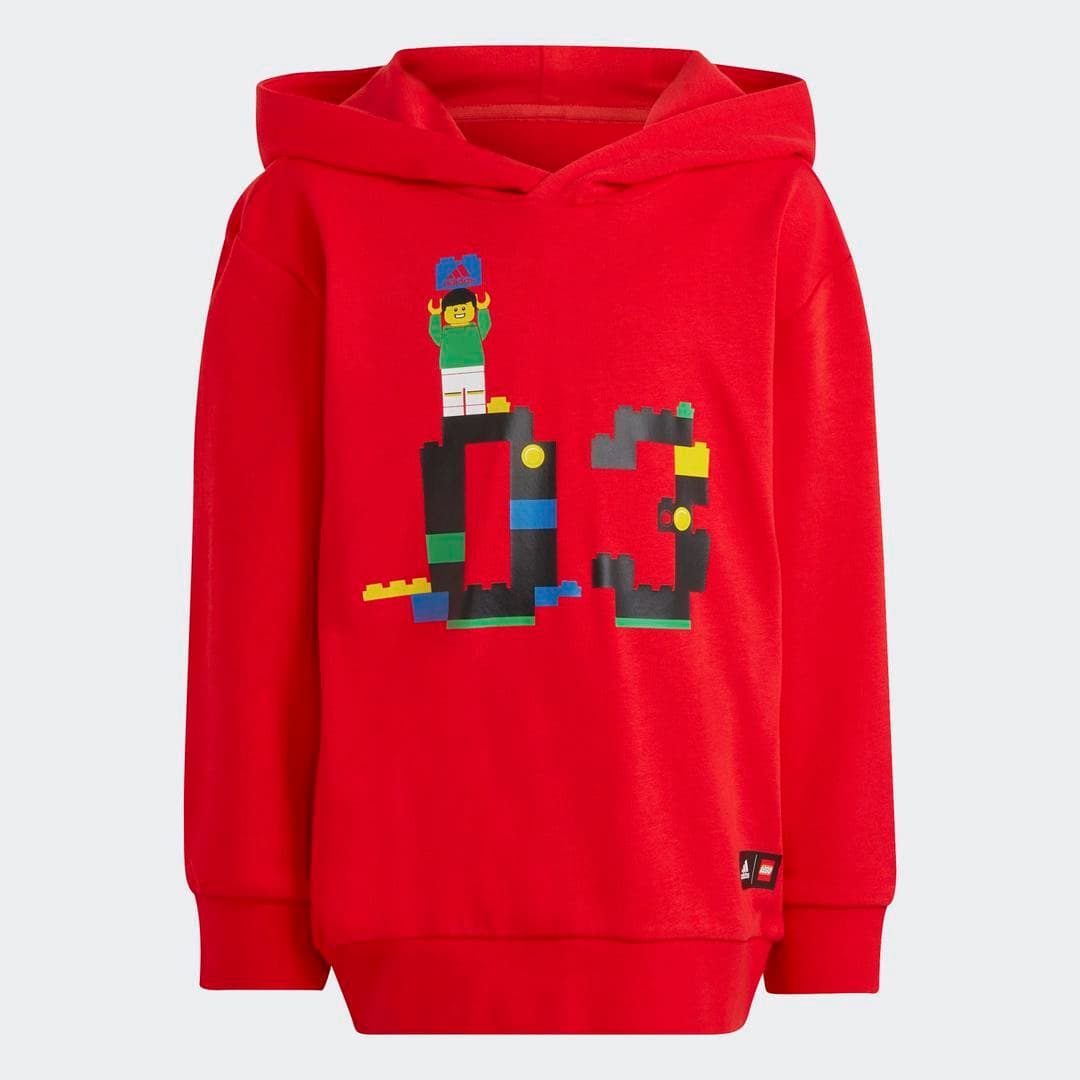 adidas x Classic LEGO Red Hoodie