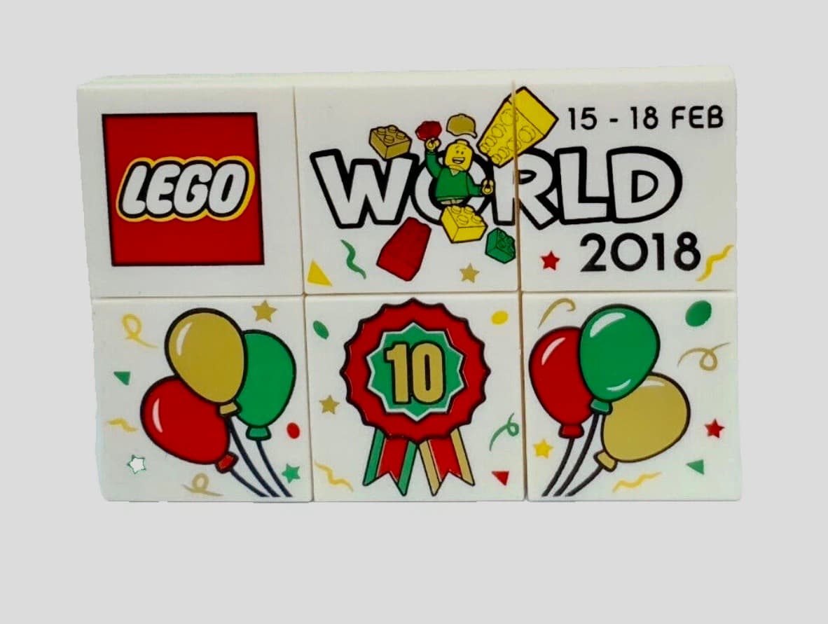 LEGO World Denmark Puzzle Promo 2018