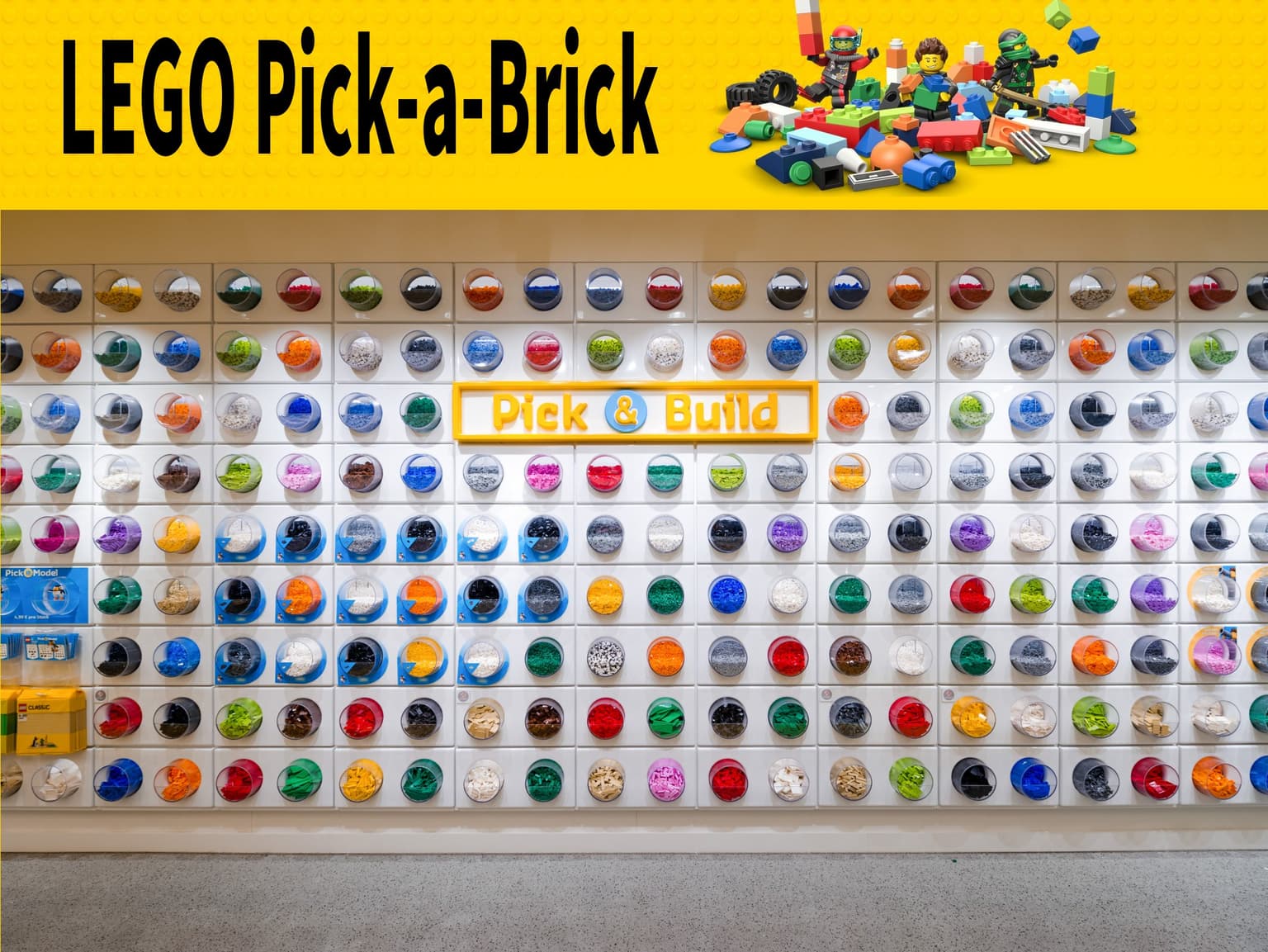 Pre-2021 Pick-a-Brick and Bricks & Pieces Parts