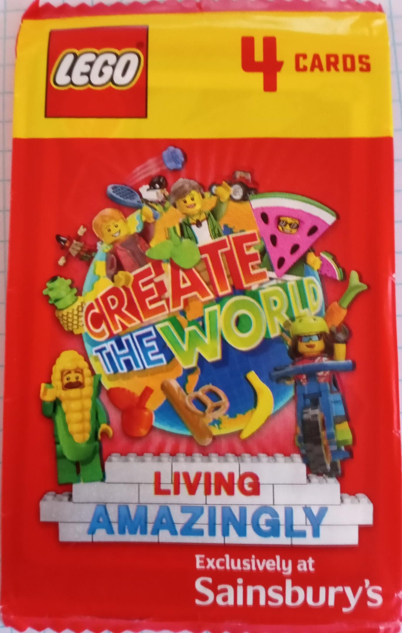 Create the World Trading Cards: Living Amazingly