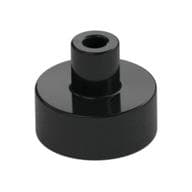 Tile Special Round 1 x 1 with Hollow Bar