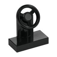 Steering Stand 1 x 2 with Black Steering Wheel
